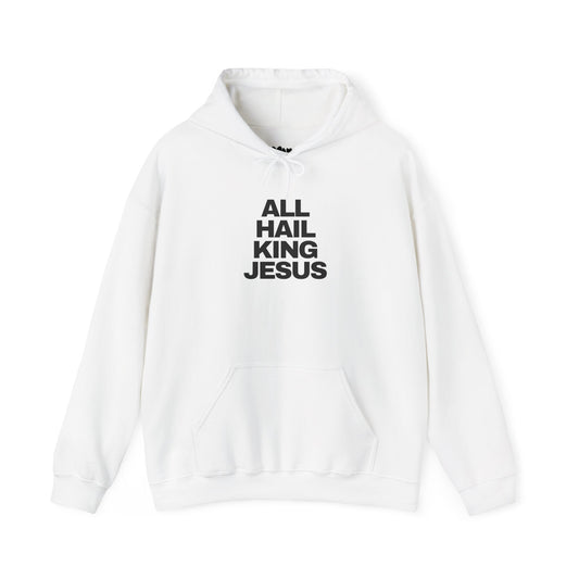 MW "King Jesus" White Hoodie